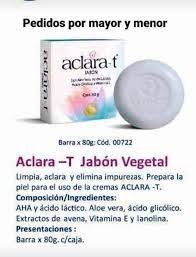 Jabon Aclara – T (La Cooper) aclarante de piel