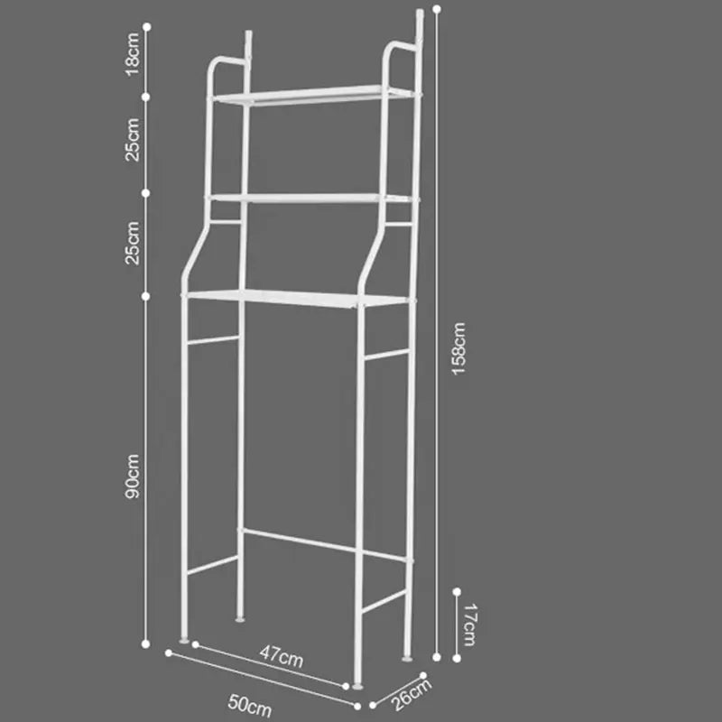 Estante Organizador de baño 3 niveles